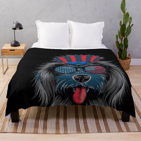 Item preview, Furry dog ​​in a top hat designed and sold by DREAMINGROOSTER.