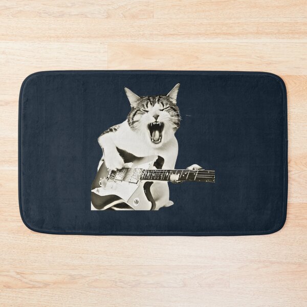 Item preview, Rock Cat Playing Guitar Vintage Shirt, Retro Funny Guitar Cat T-Shirt, Cat Lovers, Rock Lovers Gift, Funny Gift, Rocker Oversized Shirt designed and sold by RETRO REVIVAL.