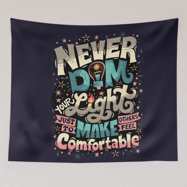 Item preview, Never Dim Your Light designed and sold by Risa Rodil.