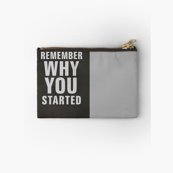 Item preview, REMEMBER WHY YOU STARTED designed and sold by Szafranscy Art Studio.