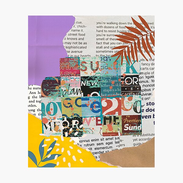 Item preview, News Paper Print designed and sold by heartfeltarts93.