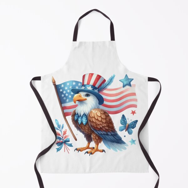 Item preview, 4th of July american eagle with hat gift designed and sold by BlushRoses7.