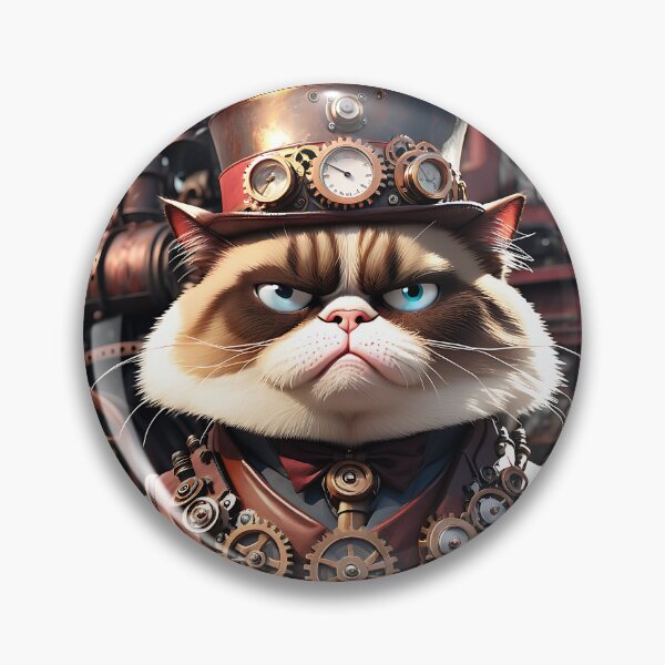 Item preview, Steampunk Cat designed and sold by Marcicev-Bojan.