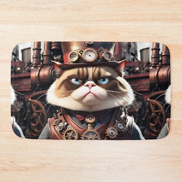 Item preview, Steampunk Cat designed and sold by Marcicev-Bojan.