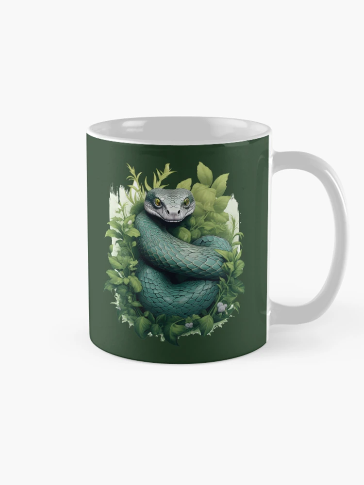 Thumbnail 3 of 6, Coffee Mug, Tree Python Snake designed and sold by DerSenat.