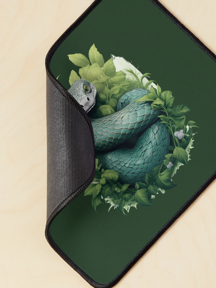 Thumbnail 2 of 5, Mouse Pad, Tree Python Snake designed and sold by DerSenat.