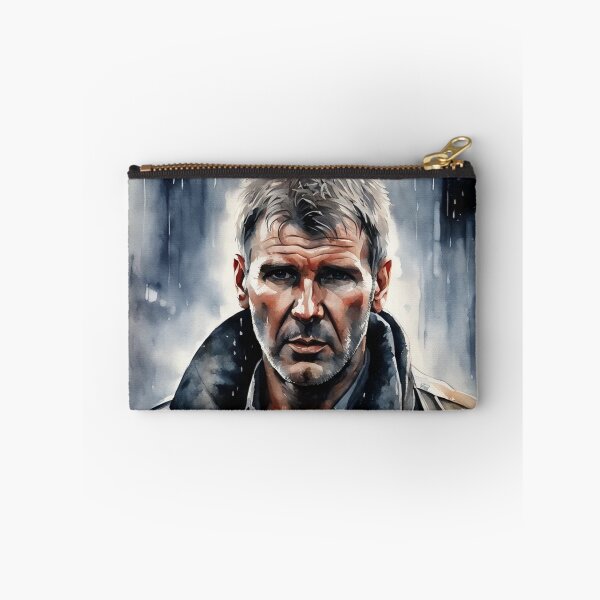 Artikelvorschau, Rick Deckard, Aquarellmalerei, Cyberpunk, Fan-Art entworfen und verkauft von Burn-Ego.