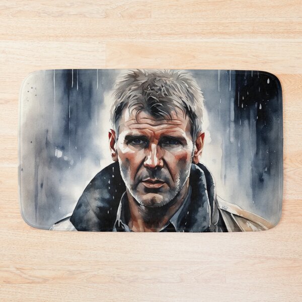 Item preview, Rick Deckard, Watercolour Painting, Cyberpunk, Fan Art designed and sold by Burn-Ego.