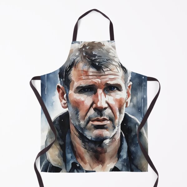 Item preview, Rick Deckard, Watercolour Painting, Vaporwave, Fan Art designed and sold by Burn-Ego.