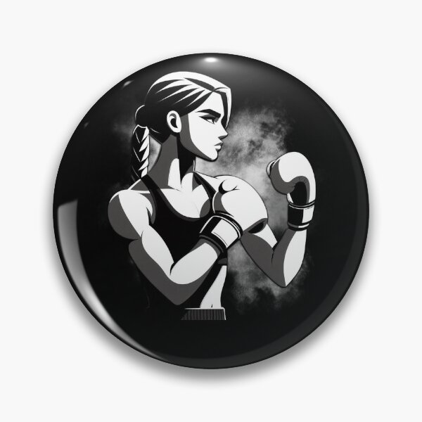 Item preview, Boxing, Training, Girl, Sport, Fit, Strength, Condition, Motivation, Health, Fitness, Kickboxing designed and sold by CrisMor-Art.