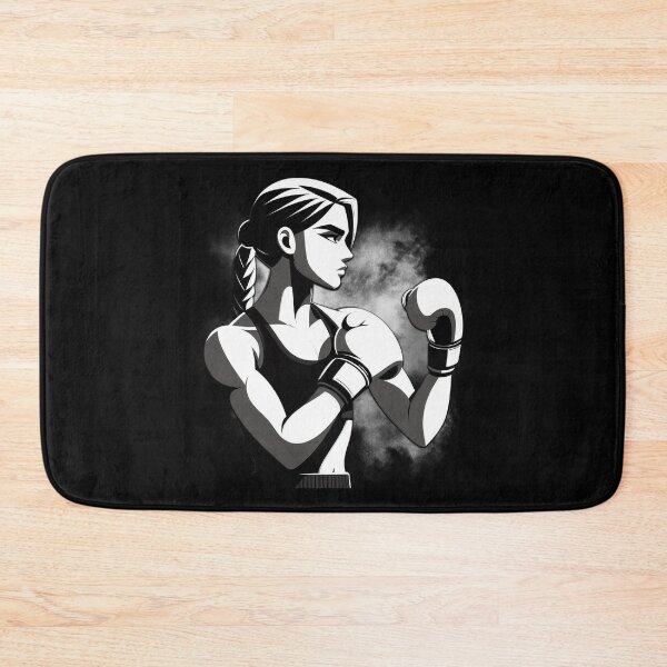 Item preview, Boxing, Training, Girl, Sport, Fit, Strength, Condition, Motivation, Health, Fitness, Kickboxing designed and sold by CrisMor-Art.