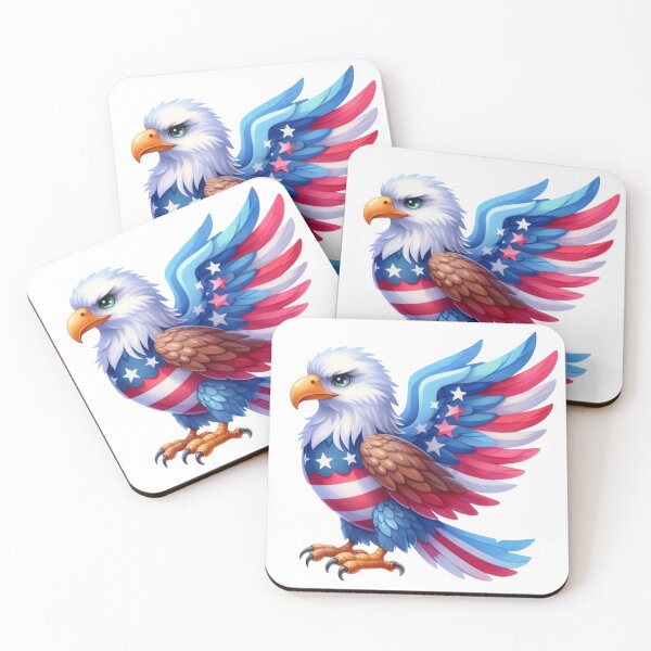 Item preview, 4th July american eagle american flag gift designed and sold by BlushRoses7.