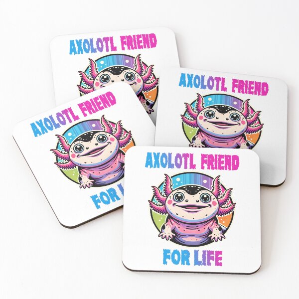 Item preview, Axolotl Friend for Life designed and sold by RetroPop23.