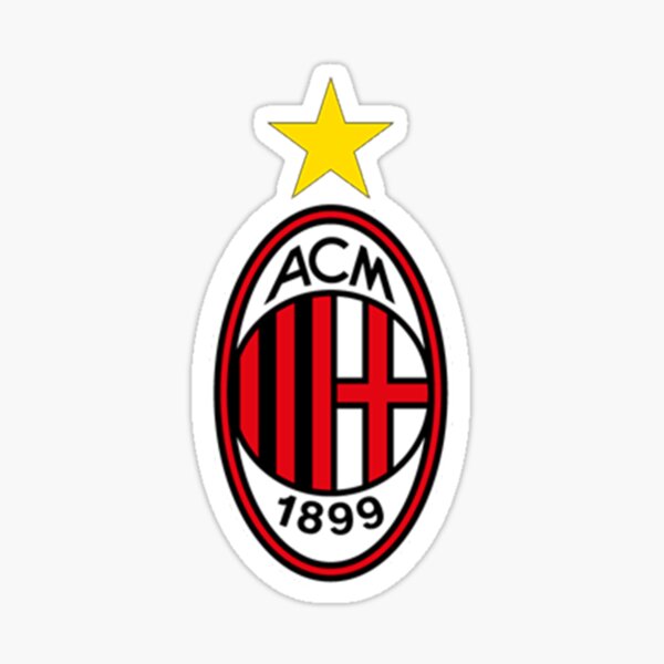 ADESIVO STICKER AUFKLEBER AC Milan misure 4.2 x 6.5 cm Posta 1 traciata EUR 2,50 - ES