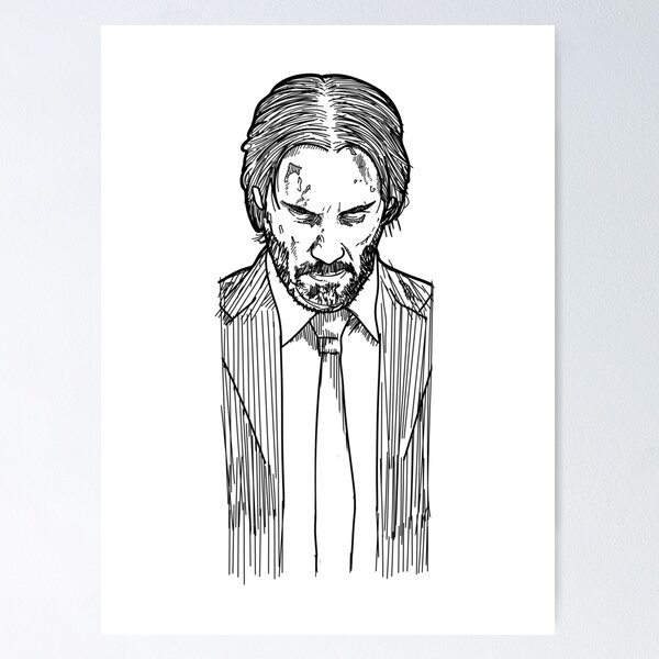 Artikel-Vorschau von John Wick, designt und verkauft von Harry Hayes-Holden.