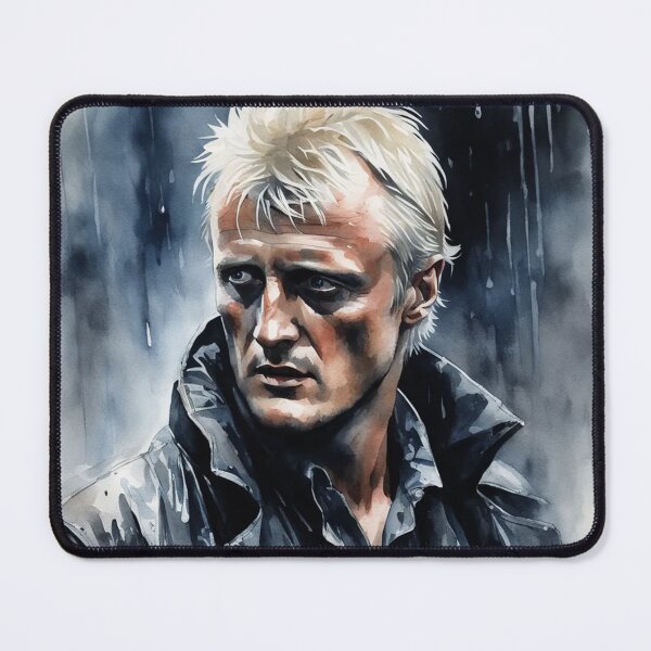 Item preview, Roy Batty, Pintura, Lágrimas bajo la lluvia, Fan Art designed and sold by Burn-Ego.