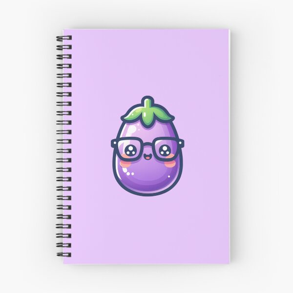 Item preview, Cute Kawaii Aubergine designed and sold by Milandrial.