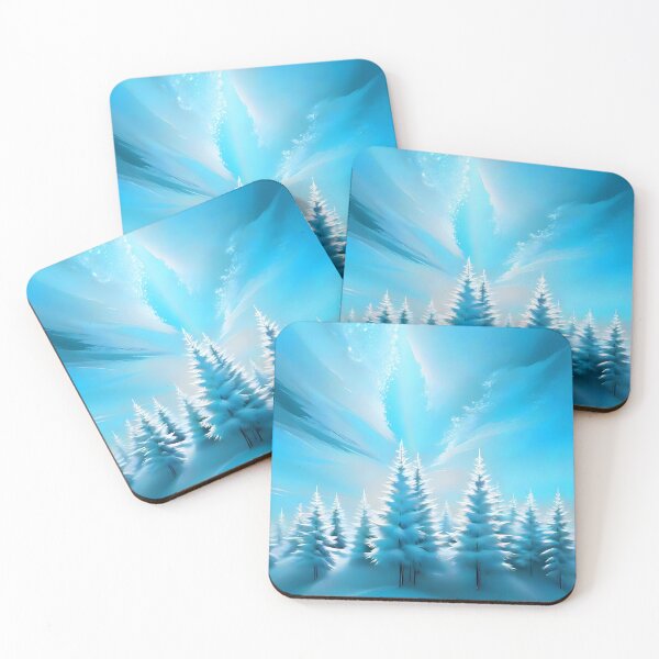 Item preview, Snowy Scenery Cold Snap Tall Trees Serene Setting 3 of 4 designed and sold by Beachy.