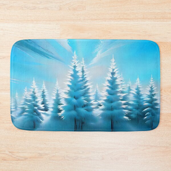 Item preview, Snowy Scenery Cold Snap Tall Trees Serene Setting 3 of 4 designed and sold by Beachy.
