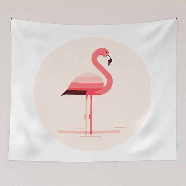 Item preview, Retro Pink Flamingo  designed and sold by OzzFrequency.