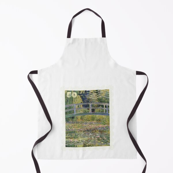 Item preview, The Water Lily Pond Stamp designed and sold by HappyAli777.