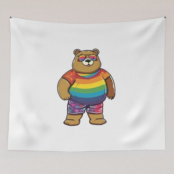 Item preview, Bear Pride designed and sold by MidArtForge.