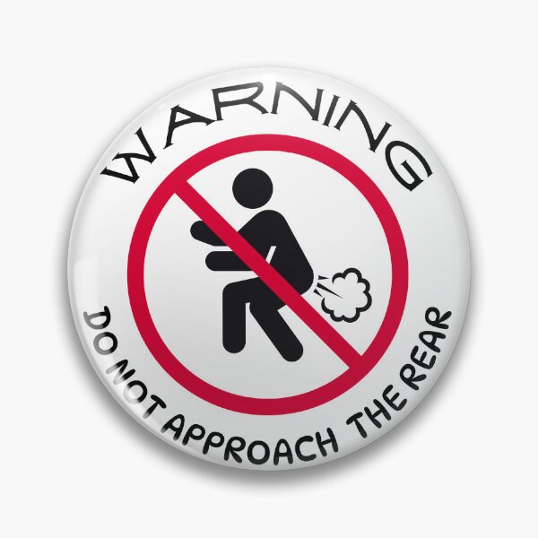 Item preview, Warning do not approach the rear designed and sold by IFarty.