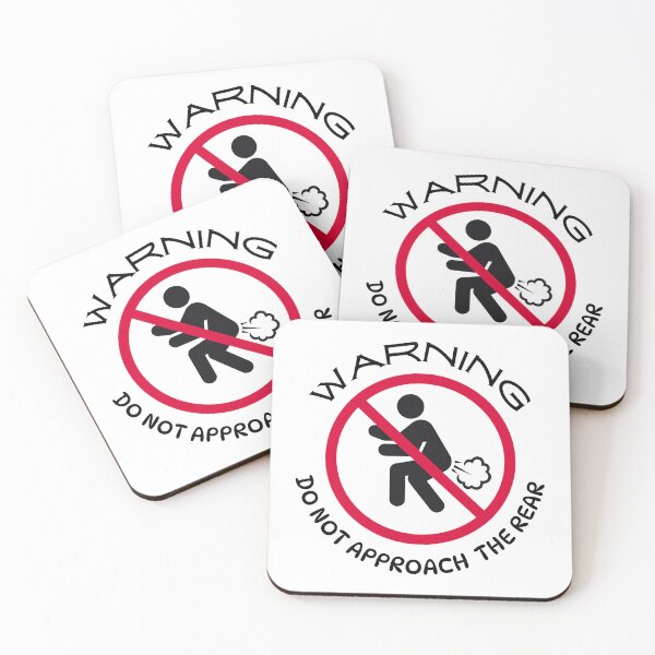 Item preview, Warning do not approach the rear designed and sold by IFarty.