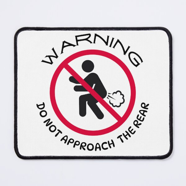 Item preview, Warning do not approach the rear designed and sold by IFarty.