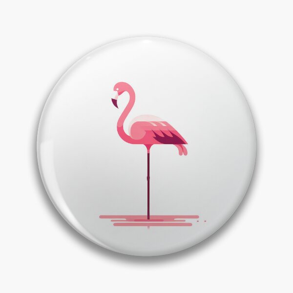 Aperçu de l'œuvre Flamant rose rétro créée et vendue par OzzFrequency.