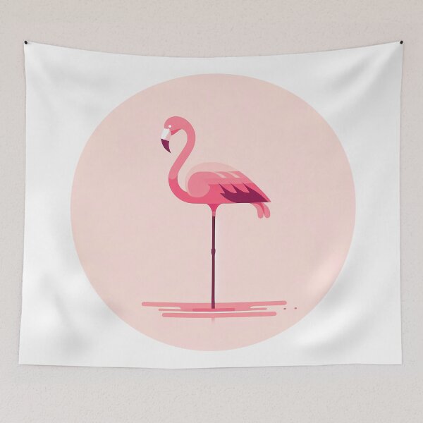 Item preview, Retro Pink Flamingo  designed and sold by OzzFrequency.