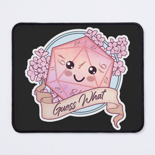Item preview, Pink dice - when you roll a 1 designed and sold by LaCarroca.