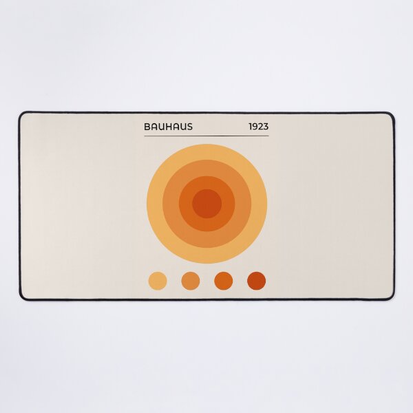 Item preview, Bauhaus Orange Circles 1923 Exhibition designed and sold by Paigaam.