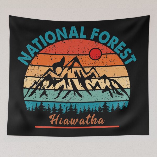 Item preview, Hiawatha National Forest designed and sold by graphic-map.