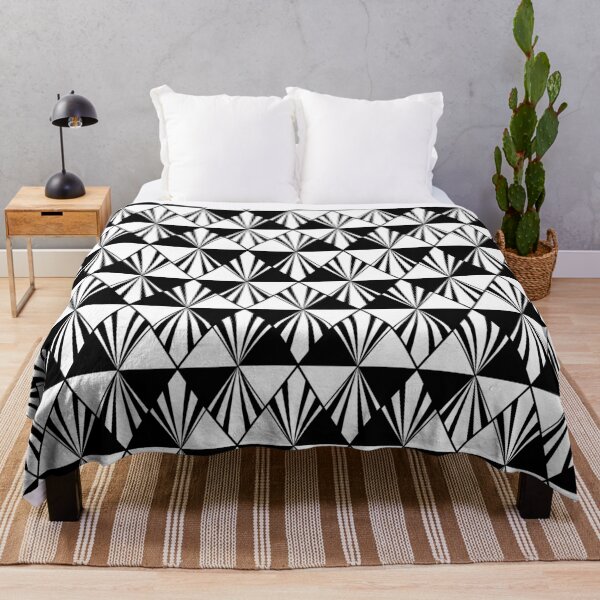 Artikelvorschau, Retro Modern Art Deco Harlekin Rauten Muster in Schwarz und Weiß entworfen und verkauft von scome.
