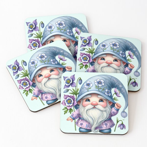 Item preview, Cute Larkspur Gnome designed and sold by zokur.