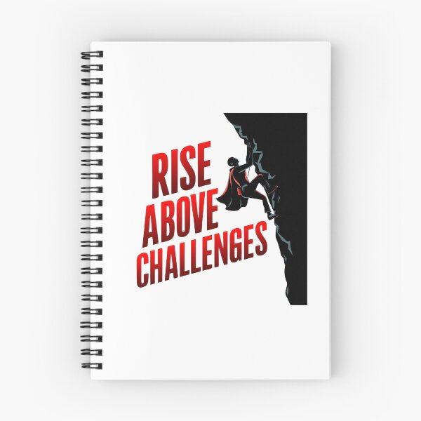 Item preview,  Rise Above Challenges Climber designed and sold by ArtByYunus.