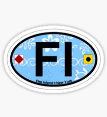 Fire Island - New York. Sticker