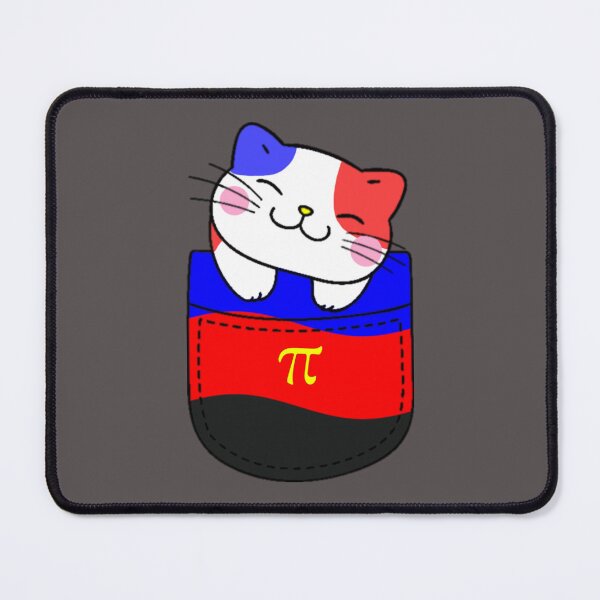 Item preview, Polyamorous Pride Cat in Faux Pocket designed and sold by everything4eva.