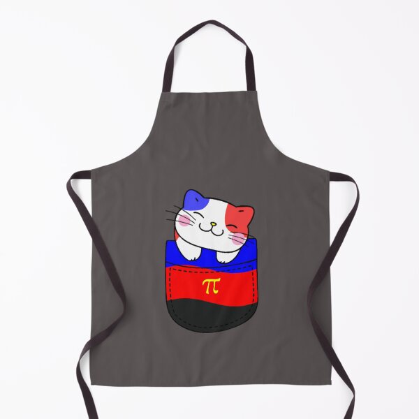 Item preview, Polyamorous Pride Cat in Faux Pocket designed and sold by everything4eva.