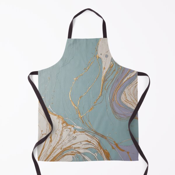 Item preview, Luxurious Marble Elegance: Light Blue, Lavender, Gold, and White Design designed and sold by Lizetteh.
