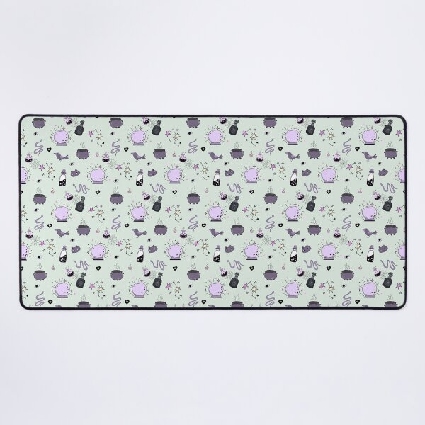 Item preview, Witchcraft colored doodles pattern green designed and sold by MonochromeEcho.