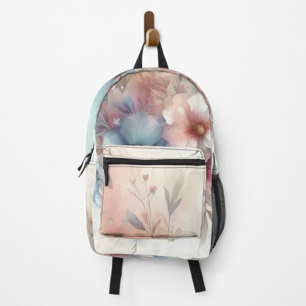Item preview, Watercolor Washes": Soft pastel floral background designed and sold by BlackCatspet1.