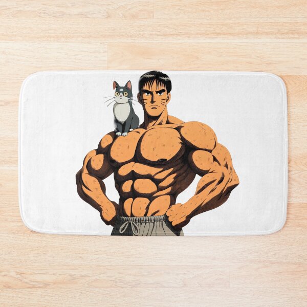 Item preview, Muscle Cat, Cute Cat with Bodybuilder designed and sold by cutenesss.