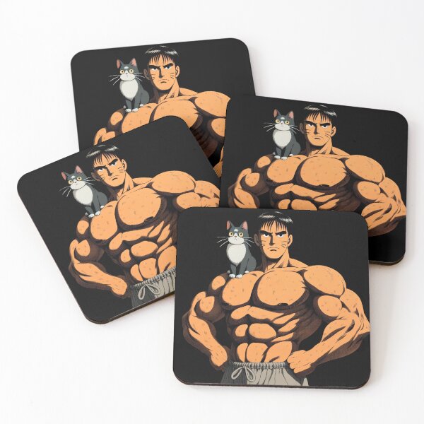 Item preview, Muscle Cat, Cute Cat with Bodybuilder designed and sold by cutenesss.