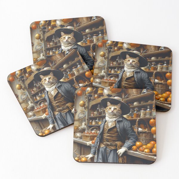 Item preview, Cat Portrait - Salesman designed and sold by aleezon.