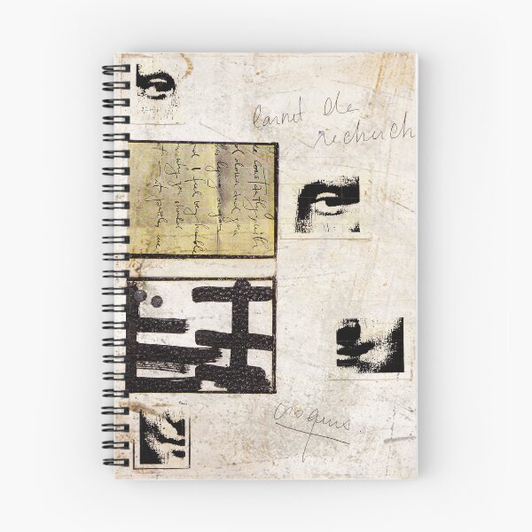 Item preview, Sketches and annotations visual arts study notebook designed and sold by Carré Comme Orange.
