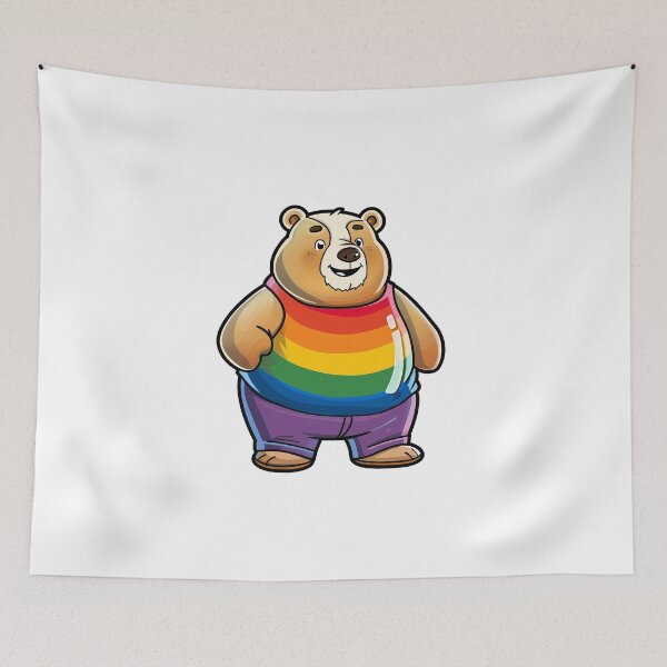 Item preview, Bear Pride designed and sold by MidArtForge.