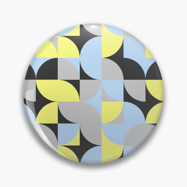Item preview, Grid of Semis Blue Yellow designed and sold by tristanmillward.
