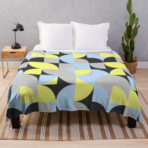 Item preview, Grid of Semis Blue Yellow designed and sold by tristanmillward.